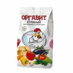 Оргавит куриный. Универсальное удобрение, гранулированный куриный помет, 2кг