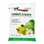 Удобрение гранулированное универсальное с микроэлементами Bona Forte Весна–Лето, 2.5 кг
