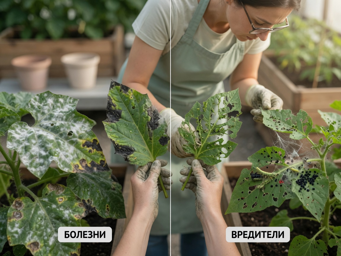 болезнь или вредитель
